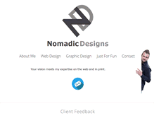 Tablet Screenshot of nomadicdesigns.net